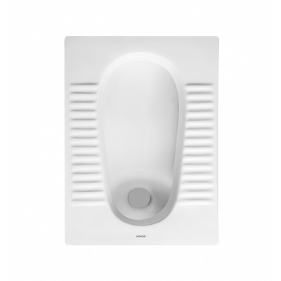 Sanitary Ware Toilet Squatting Pan , ARROW ALD507CE Ceramic Squat Toilet